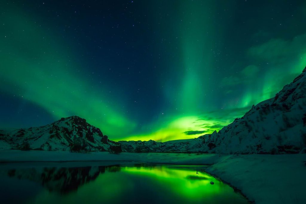 The borealis iceland aurora